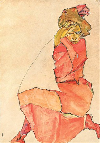Egon_Schiele_-_Kneeling_Female_in_Orange-Red_Dress_-_Google_Art_Project.jpg