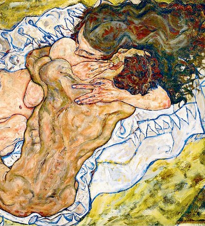 El Abrazo_ ÔÇô Egon Schiele (1917).jpg