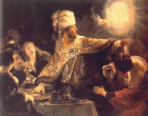 El festi╠ün de Baltasar, de Rembrandt (1635)..jpg